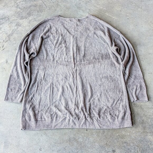 Barefoot Dreams CozyChic Lite V-Neck Seamed Pullover size 1X - Picture 8 of 8